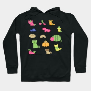 Fruity Kitties Sticker Pack Hoodie